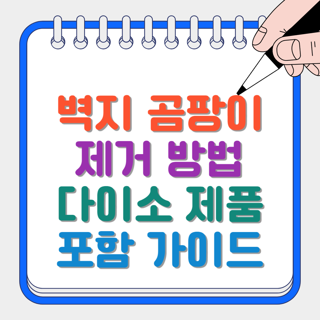 벽지 곰팡이 제거 썸네일